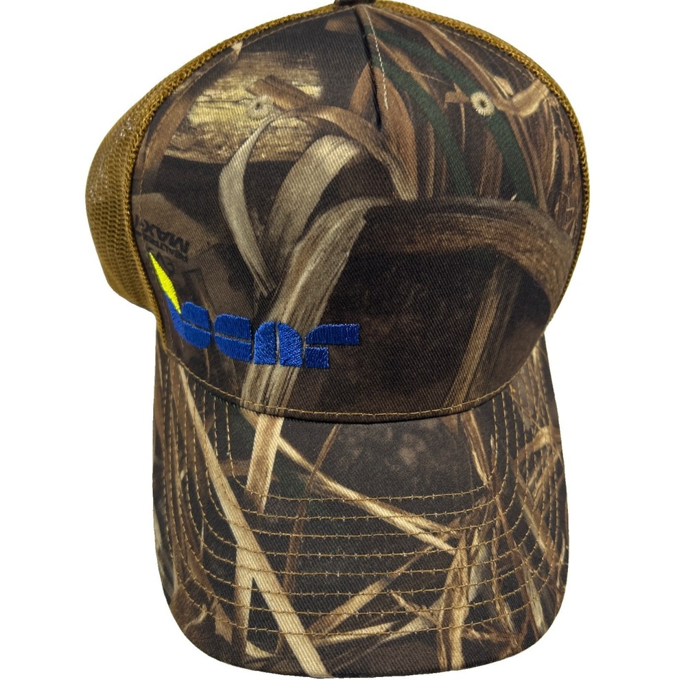 Outdoor Cap Mens Camo Mesh Back Snapback Hunting Hat Brown Camouflage